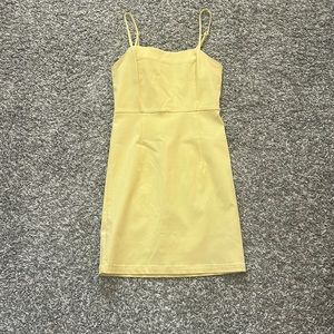 Forever 21 yellow dress size small